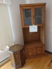 Entertainment stand and small cabinet