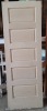 32 x 80 unfinished 5 panel door Solid wood maple