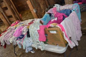 Large Assortment of Baby Clothes,, Sleepers, Bids,, Newborn to 6 months +++