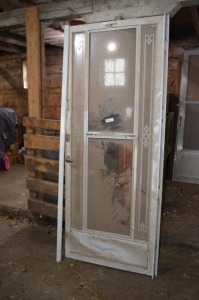 Storm Door with Frame, 32"x x 80"h