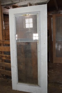 Patio Door, dual pane with built in slider blind, 34"w x 77"h