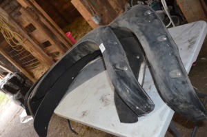 4 side Fender Flares, fits Ram Trucks (2007 etc.)