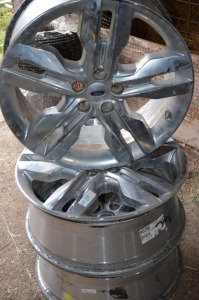 3 Rims,, 20", 5 hole, fits Ford Edge